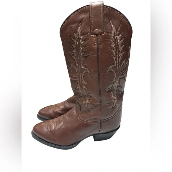 Vintage Tony Lama Made in Mexico Western Boots size 7EE Bw3
